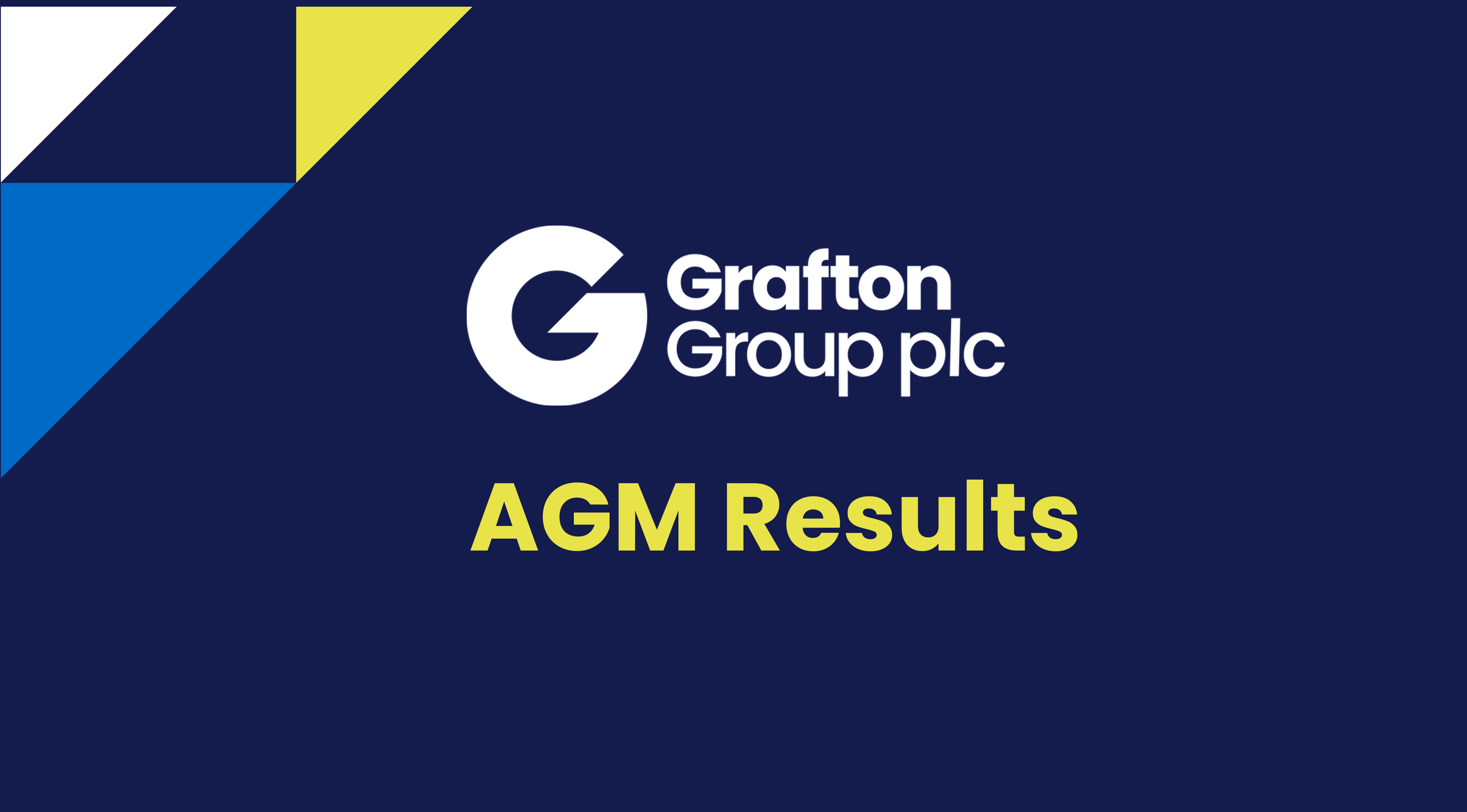 Signpost of  Result of AGM